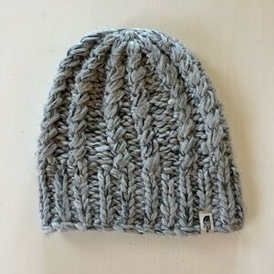 The North Face Gray Knit Beanie